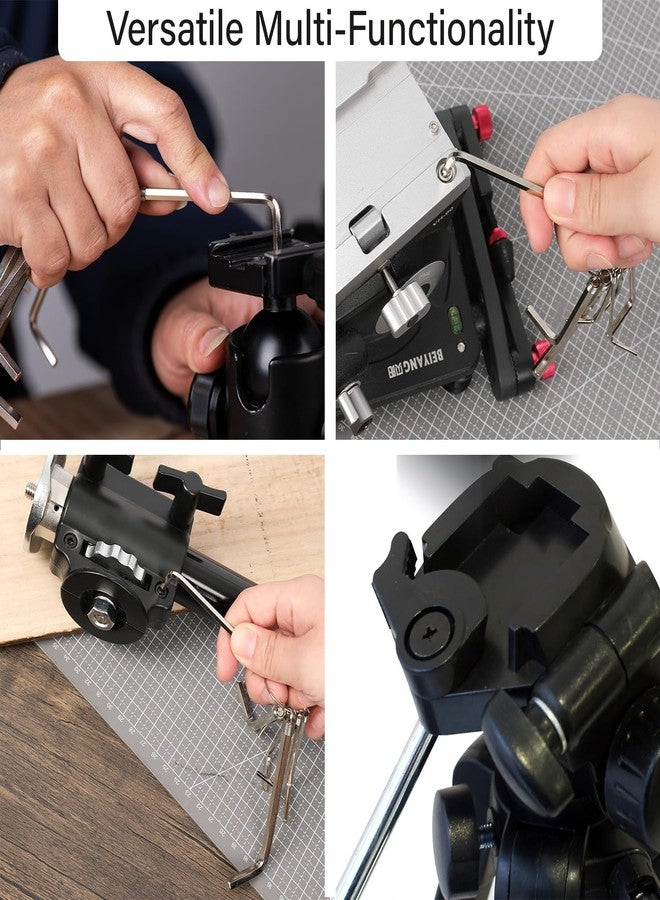 ديلي مجموعة مفاتيح سداسية من ديلي DL3080، 8 قطع، 1.5 مم - 6 مم، مقاومة للتآكل، مطلية بالكروم، مجموعة مفاتيح عالمية بمقابض مريحة للاستخدام المنزلي واليدوي (8 قطع 1.5 مم، 2 مم، 2.5 مم، 3 مم، 3.5 مم، 4 مم، 5 مم، 6 مم) - Image 5